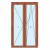 PORTA FINESTRA 2 ANTE effetto legno